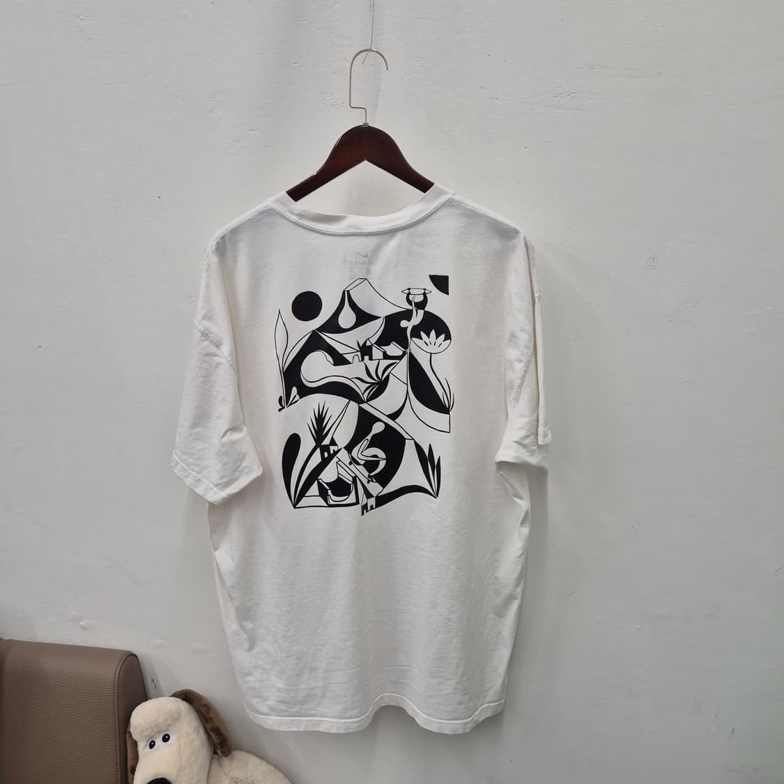 나이키 SB 흰색 반팔티 XL 상품이미지4