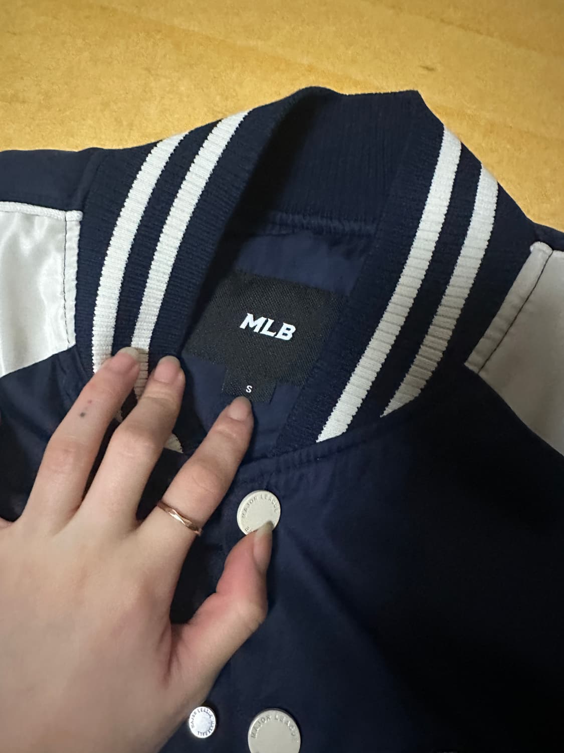 엠엘비 양키즈 바시티 자켓 상품이미지3