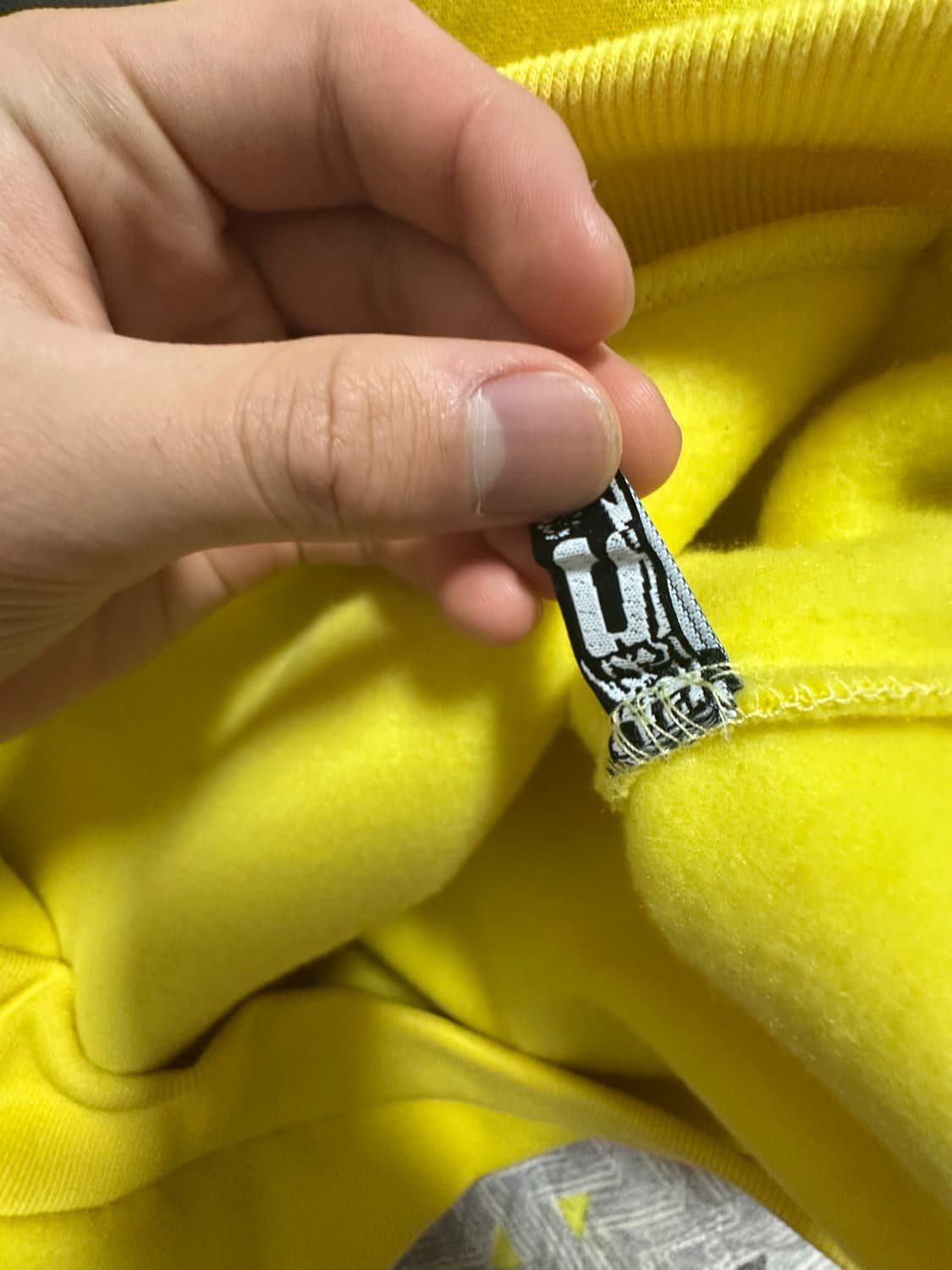 Sp5der 스파이더 후드티 카나리 옐로우 상품이미지4