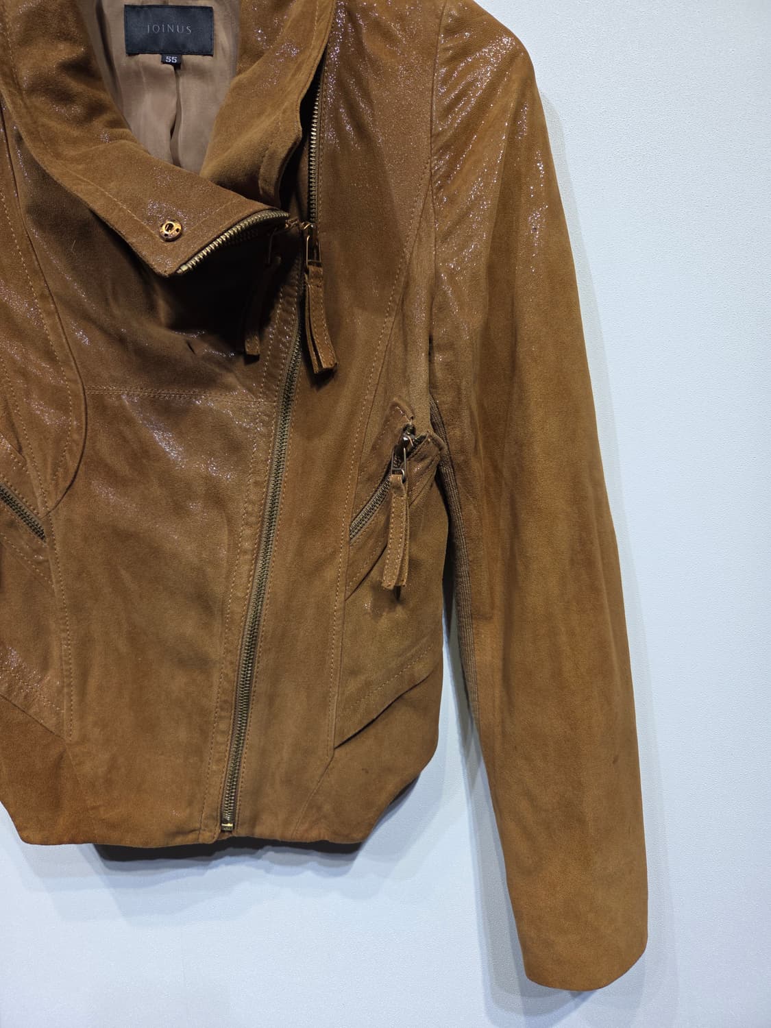 JOINUS 조이너스 리얼 염소가죽 라이더 자켓 상품이미지5