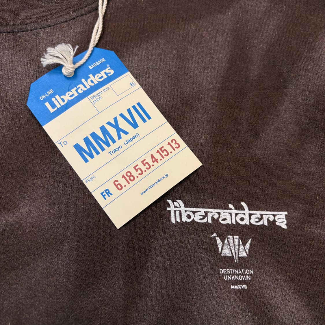 Liberaiders 리베라이더스 워싱 빈티지 크루넥 스웻셔츠  상품이미지2