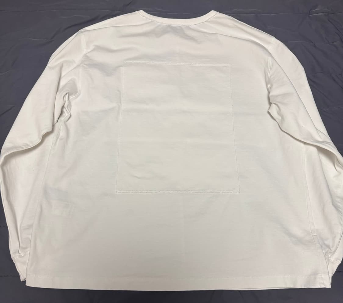 유스 패널드 롱슬리브 화이트 상품이미지7