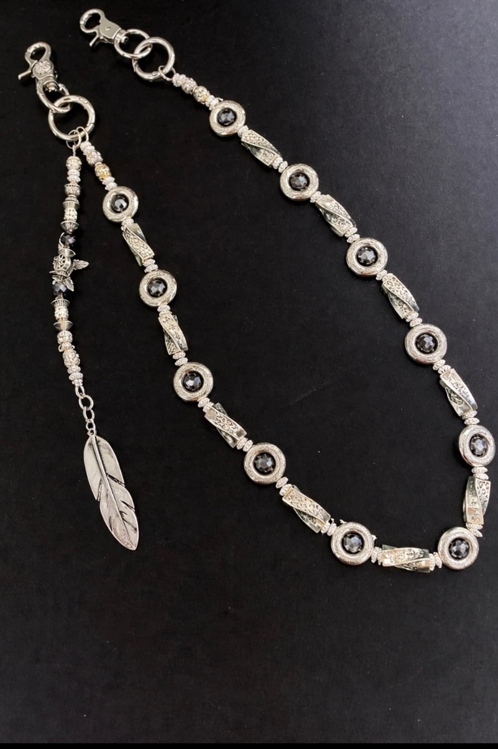 다크 에스닉 팬츠 체인 상품이미지1