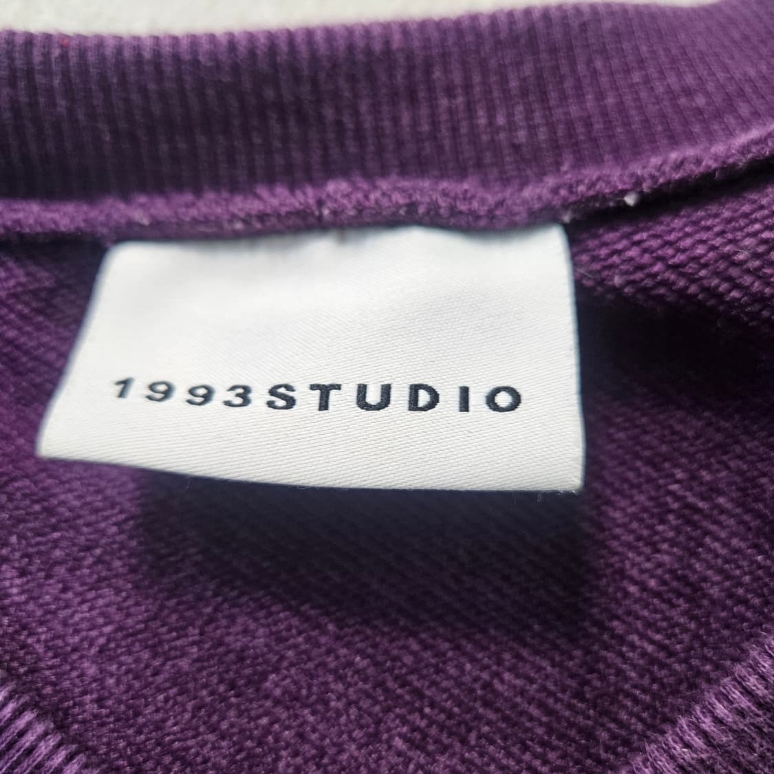 실측확인 1993스튜디오 트랙 스웨트셔츠 0326Y 상품이미지3