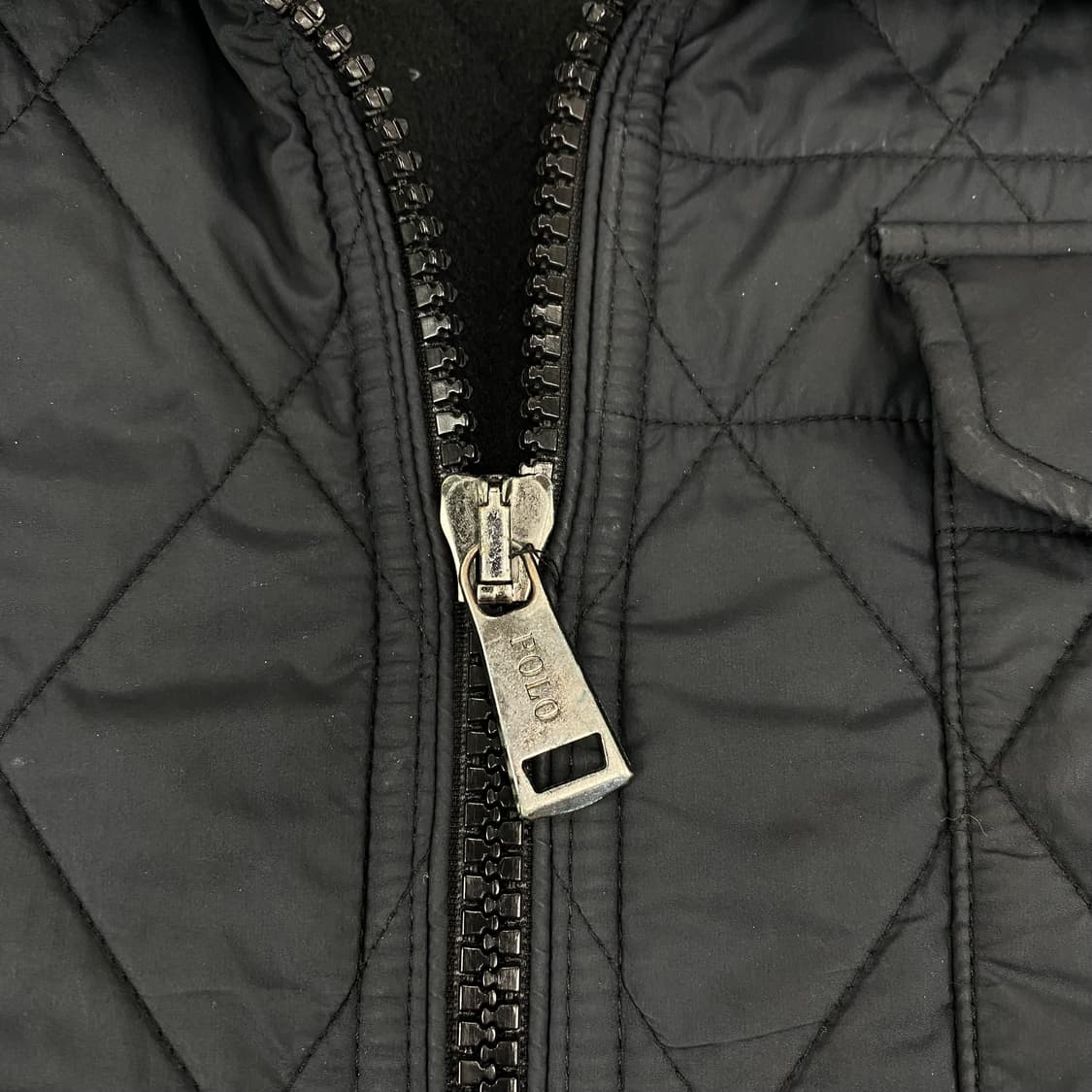 폴로 신형 블랙 포켓 퀼팅 자켓 (100) 상품이미지5