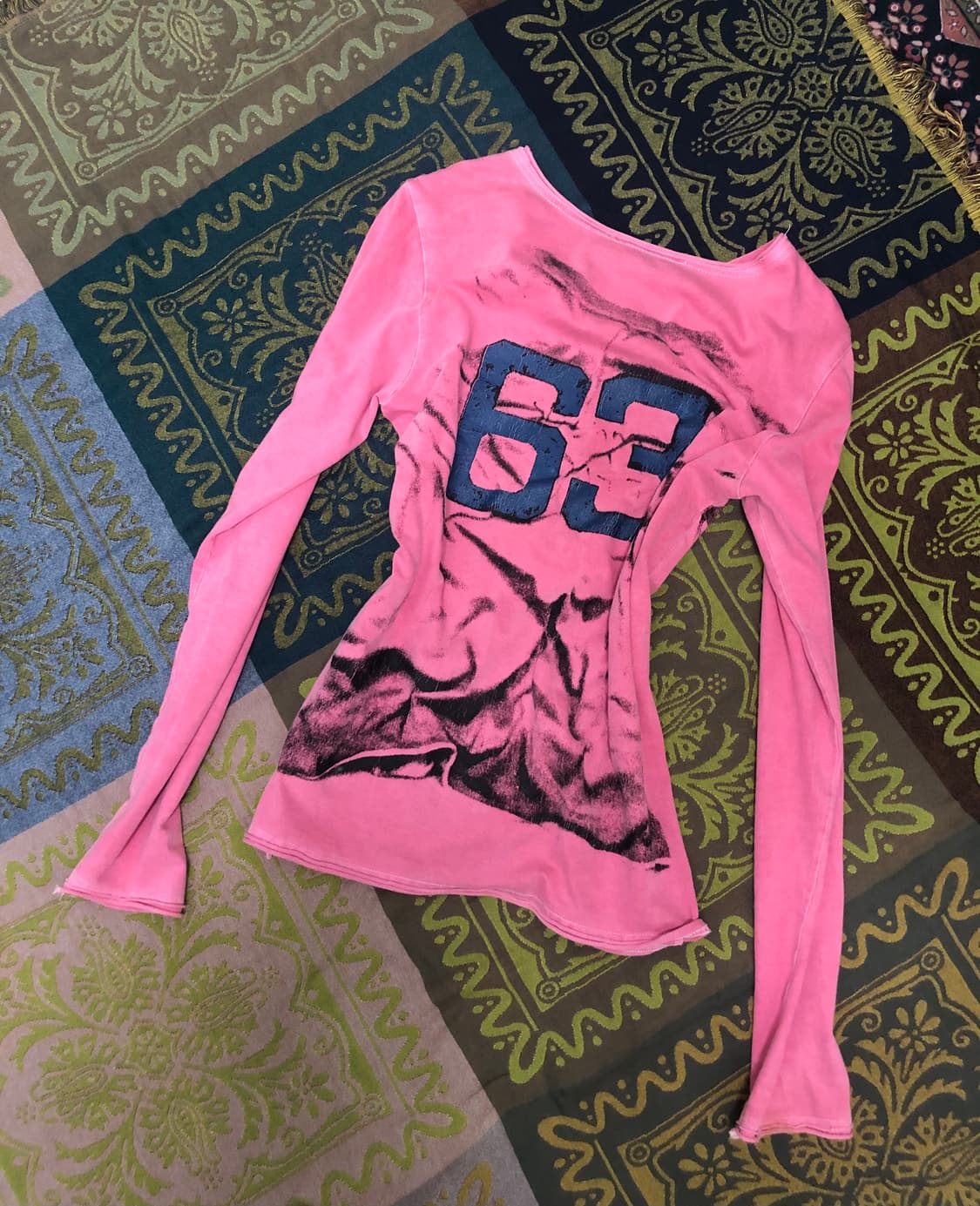 BEXIST vintage pink long sleeve 상품이미지3