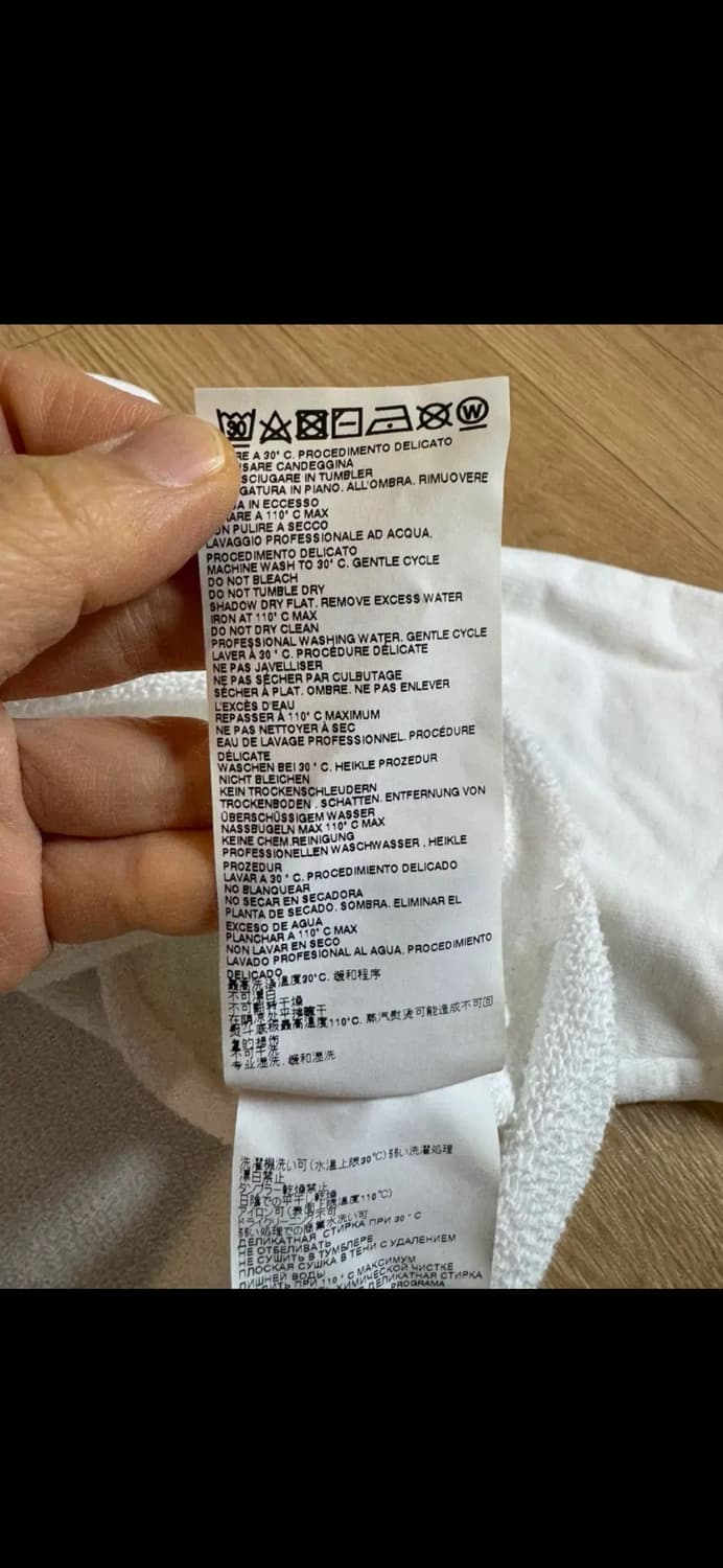 메종마르지엘라 mm6 소매트임 크롭 후드 상품이미지7