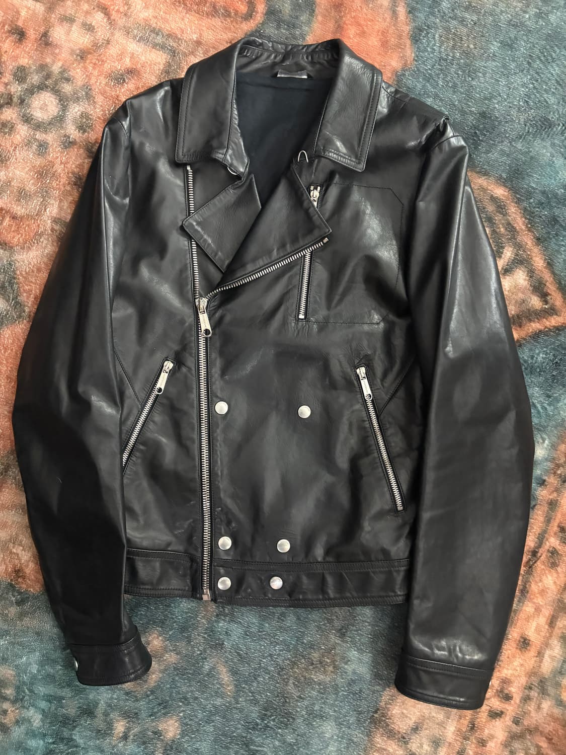 TTF✳️2014 빅터앤롤프 카프스킨 라이더 자켓 상품이미지1