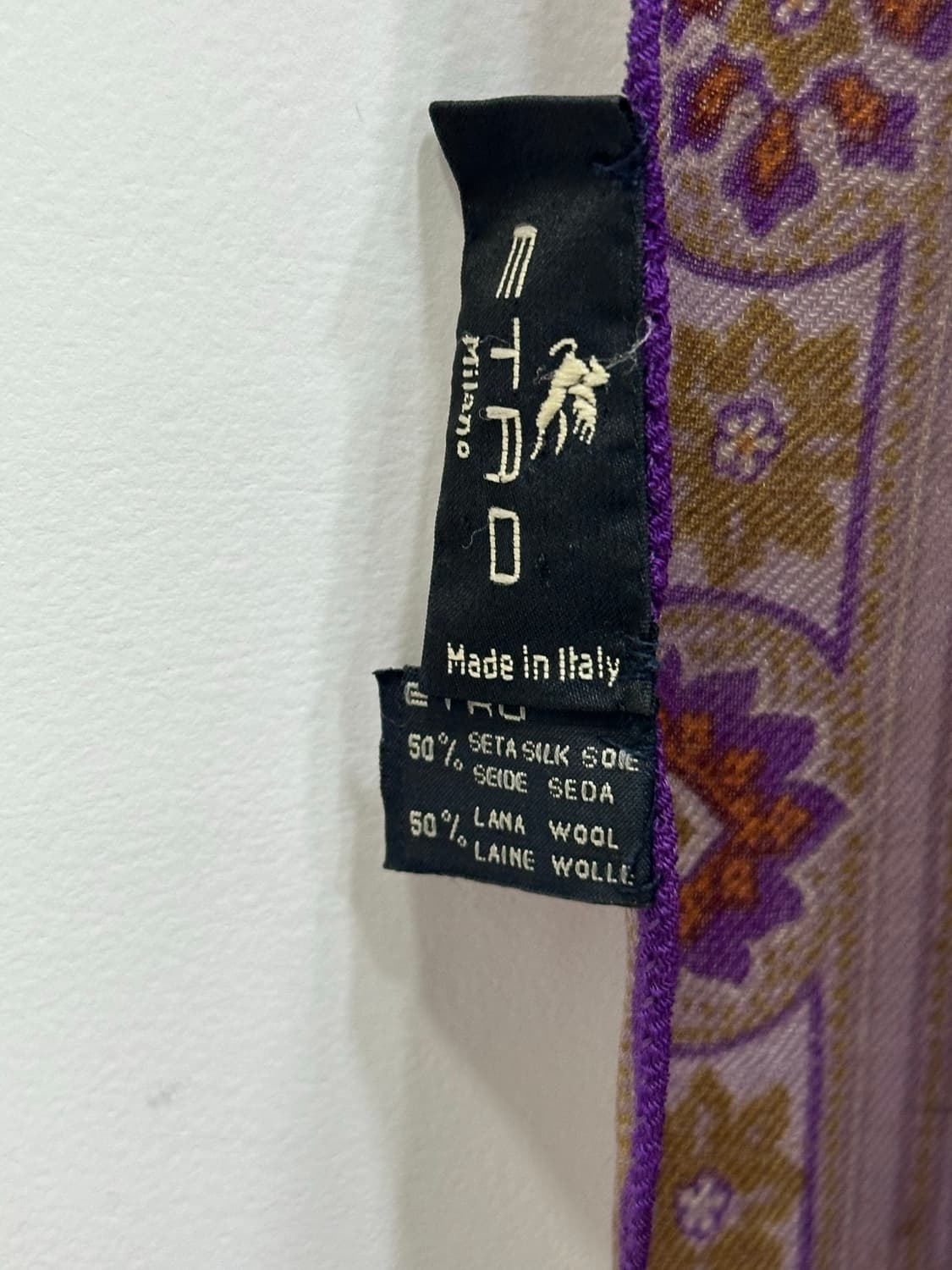 에트로 울 실크 머플러 상품이미지2