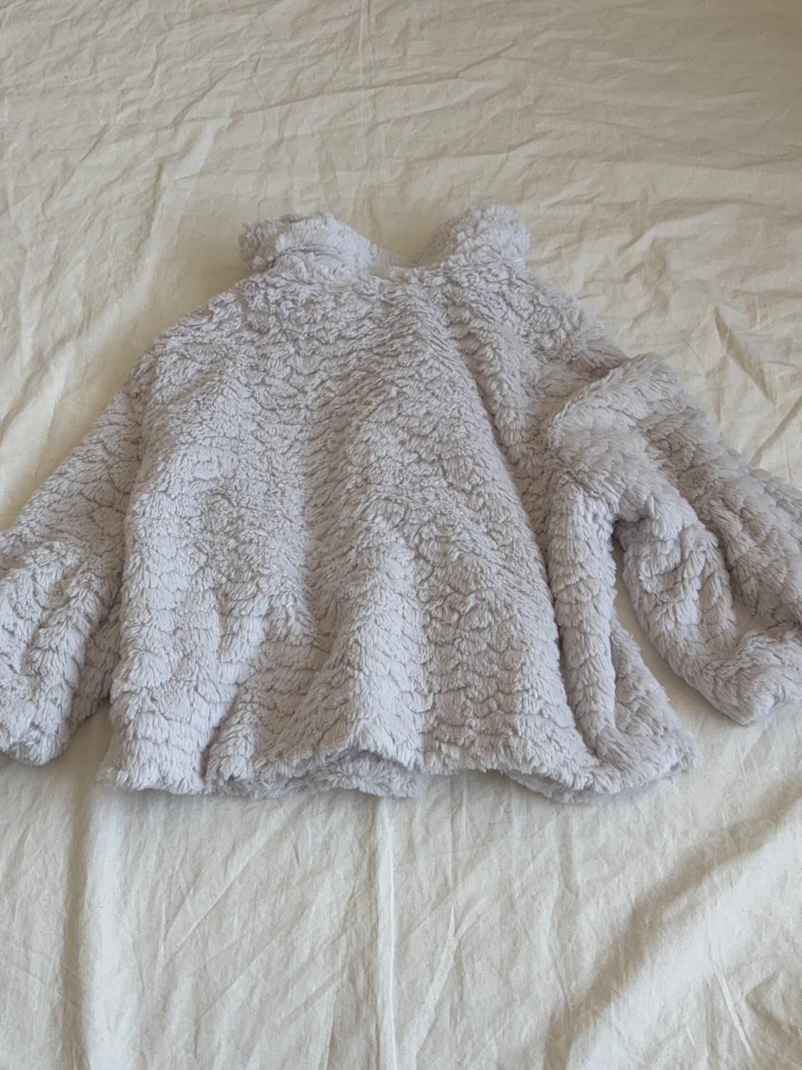 뮤트 히메갸루 러블리 크롭 퍼 케이프 상품이미지5