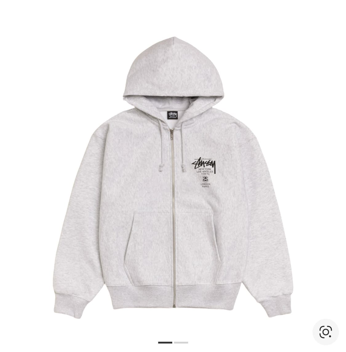 스투시 월드투어 후드집업 상품이미지2