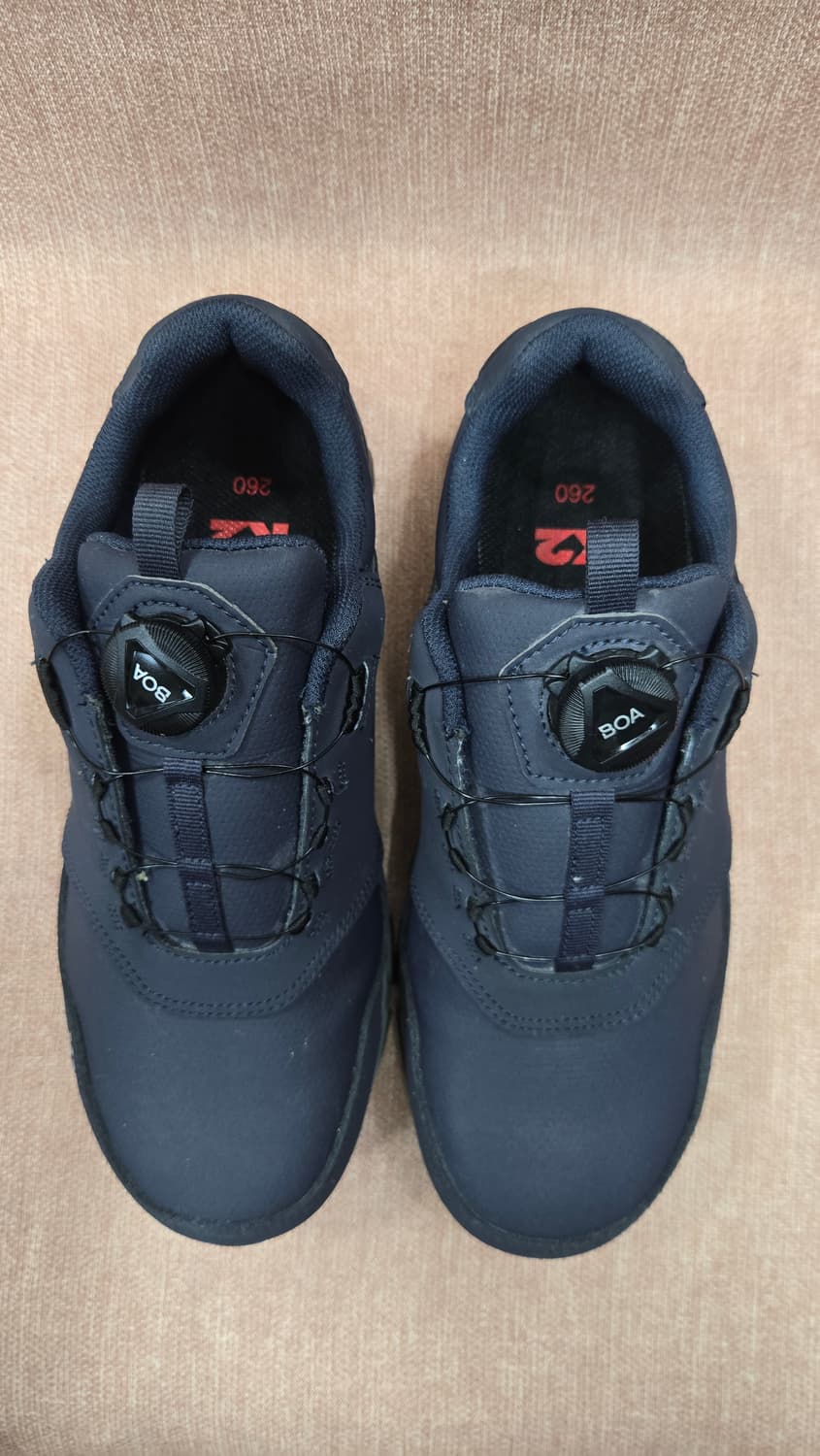 케이투세이프티 일회착용 260mm- 가죽제 보아다이얼 안전화 K2-83 상품이미지2