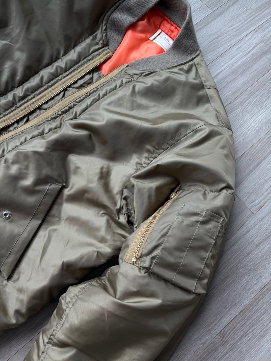 [F] 77CIRCA 나나서카 MA-1 항공점퍼 자켓 상품이미지2