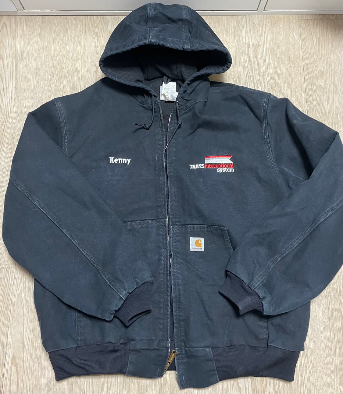 칼하트 덕 액티브자켓 J131 블랙 상품이미지1