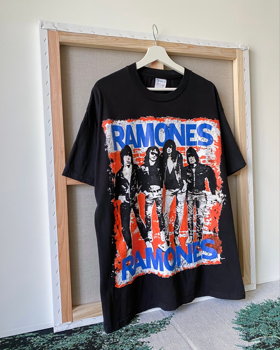 RAMONES 블랙 반팔 티셔츠 상품이미지2