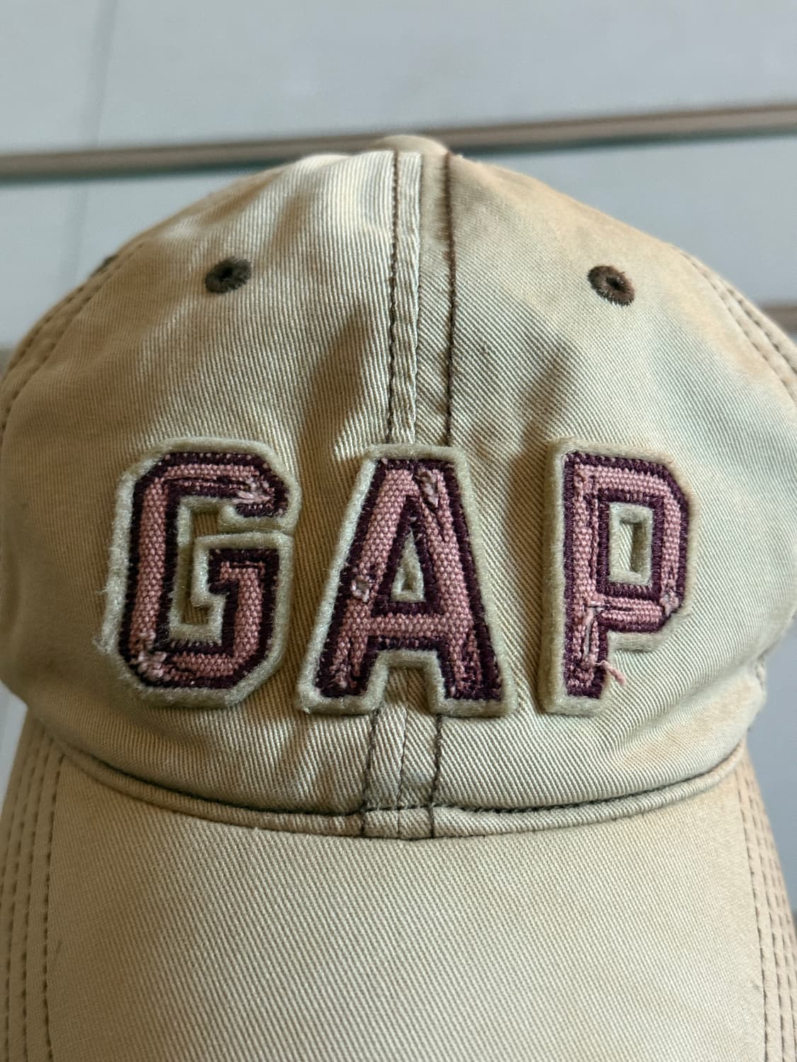 GAP 핑크 갭 그런지 볼캡 상품이미지5