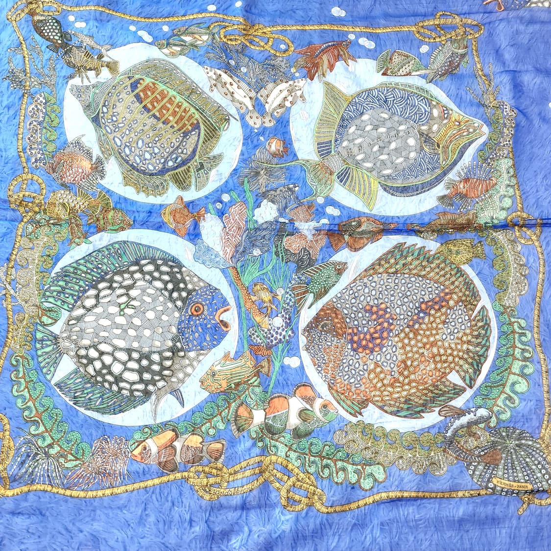 [미사용] 에르메스 실크 100% 스카프 상품이미지2