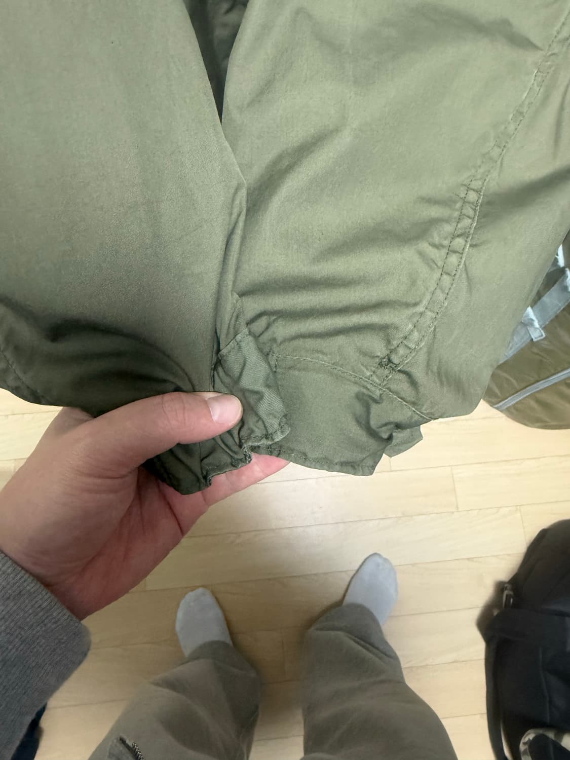 m65피쉬테일 개파카 og 스몰 a급상태 판매 상품이미지3