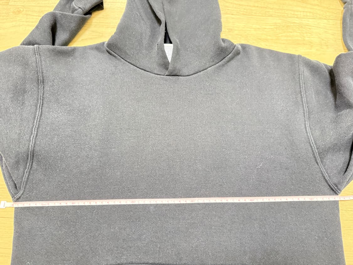 90년도 러셀 애슬레틱 도미니칸 생산 블랙 후드티 상품이미지6