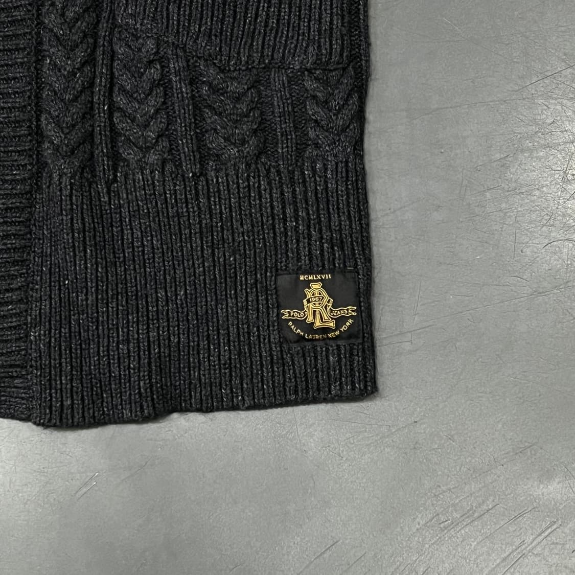  폴로 진스 꽈배기 더플 가디건 y15512 상품이미지4