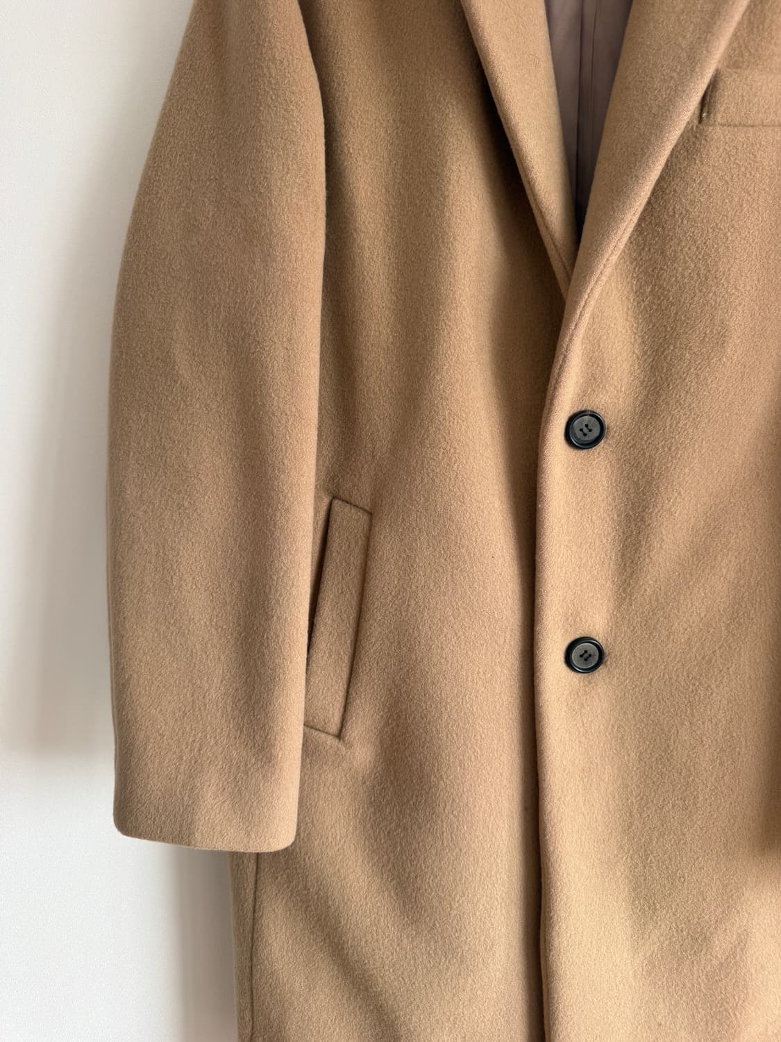 앤더슨벨(Andersson Bell) 카멜 울 코트 상품이미지3