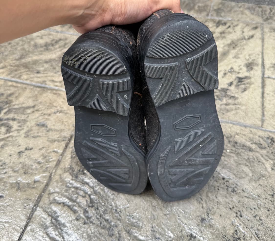 꼼데가르송 번아웃 빈티지 가공 더비슈즈 상품이미지5