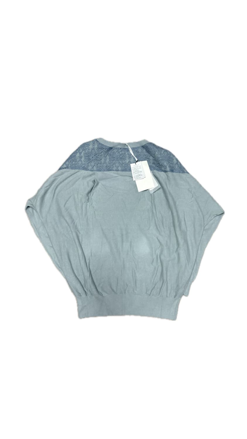 [n'Or LABEL] 민트 레이스 맨투맨 티셔츠 (yy-1217) 상품이미지2