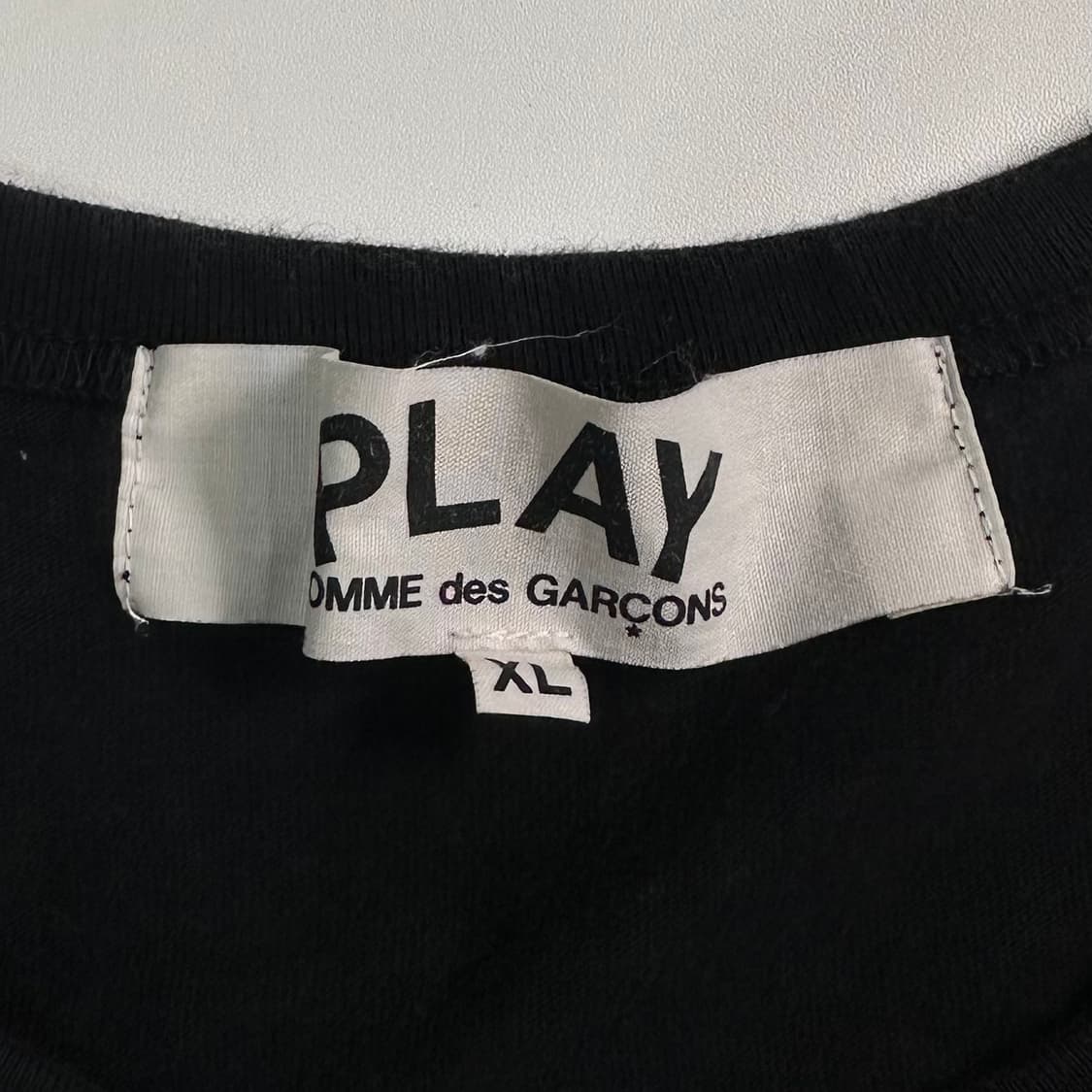 꼼데가르송 하트 블랙 롱 슬리브  상품이미지4