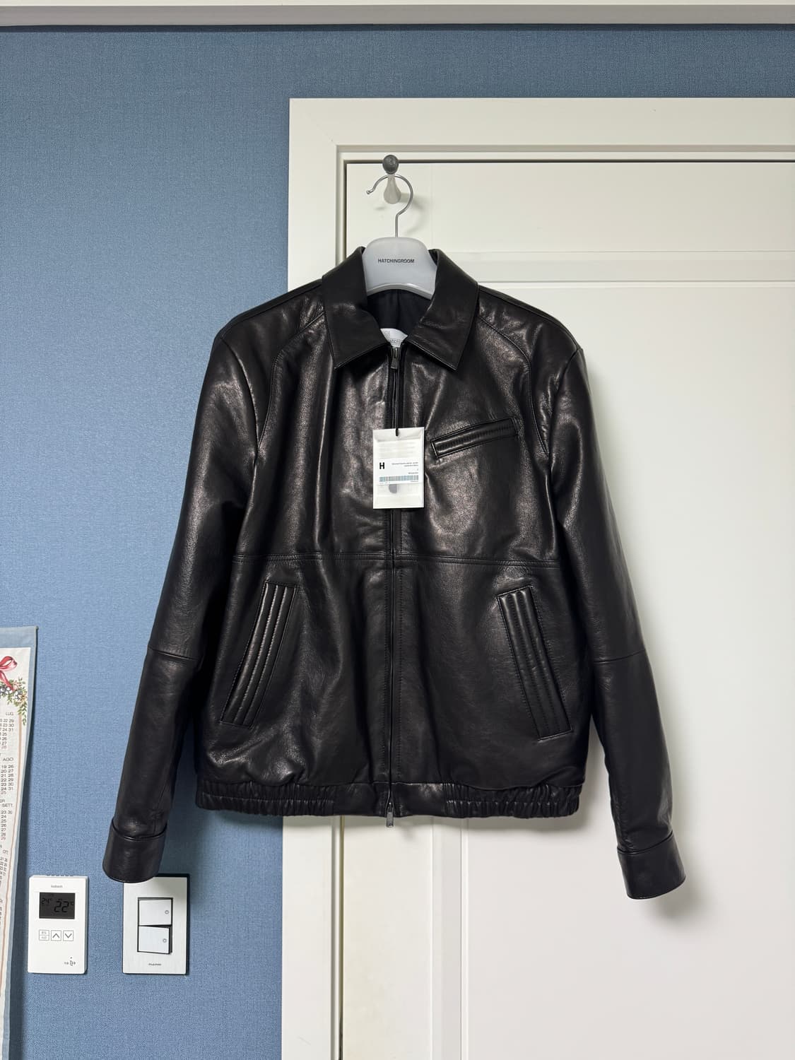 [2] 해칭룸 / 볼륨 레더 자켓 상품이미지1