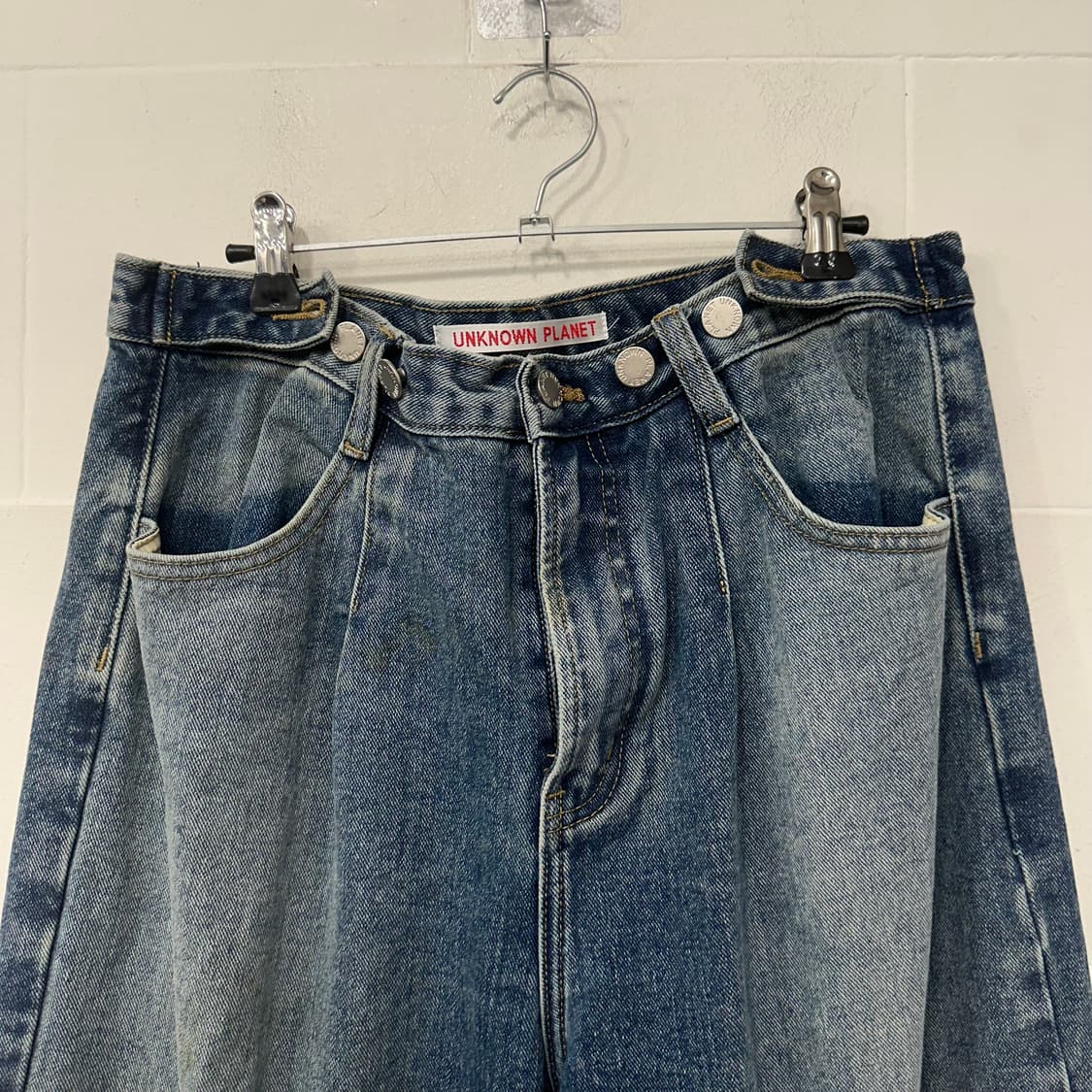 언노운플래닛 데님팬츠 상품이미지2