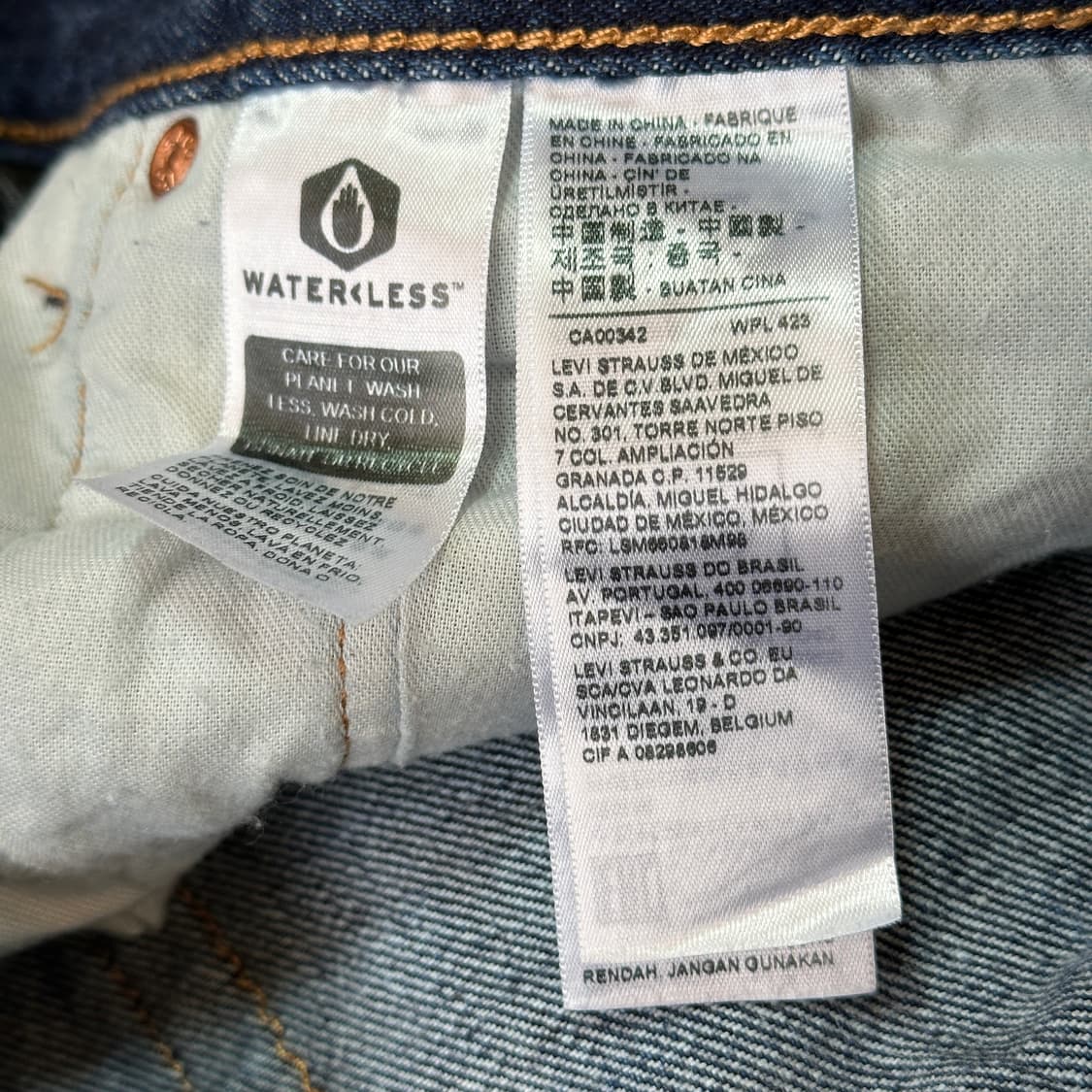 리바이스 501 오리지널 진 상품이미지7