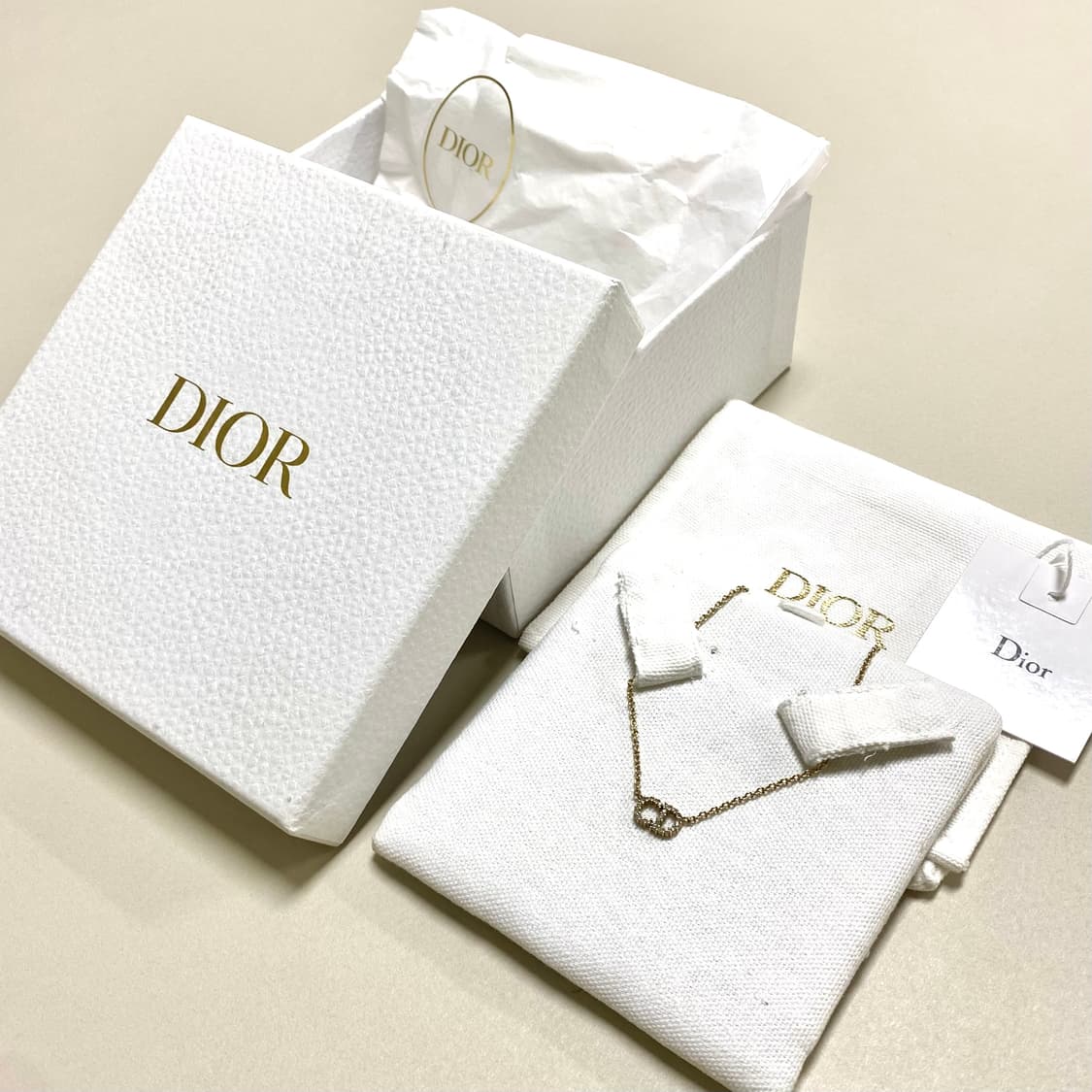 디올 클레어 디룬 목걸이 상품이미지1