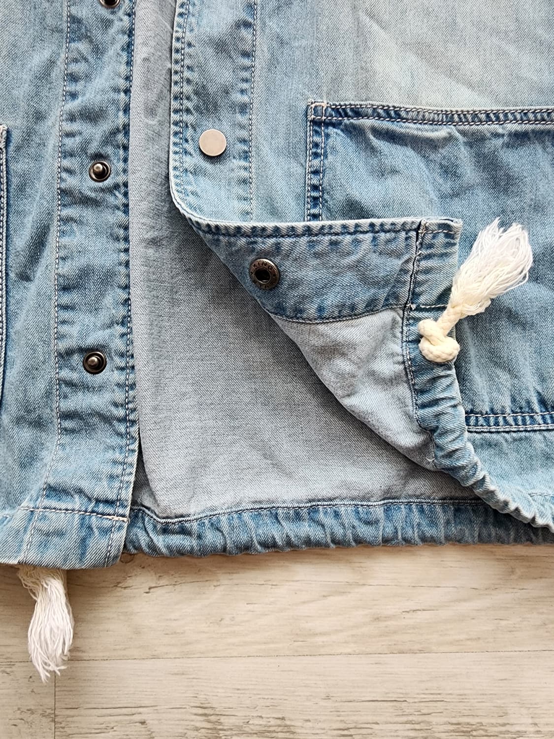 NIX 닉스 데님 초어 자켓 (100~105)사이즈 야상 청자켓 워크자켓 상품이미지6