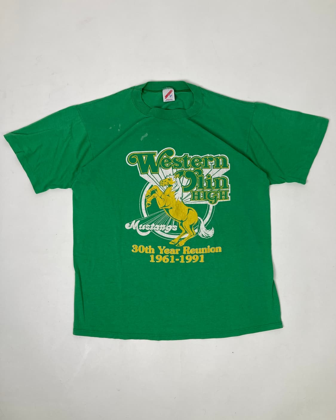 90s Single/Double Stitched Tee (green) 상품이미지1