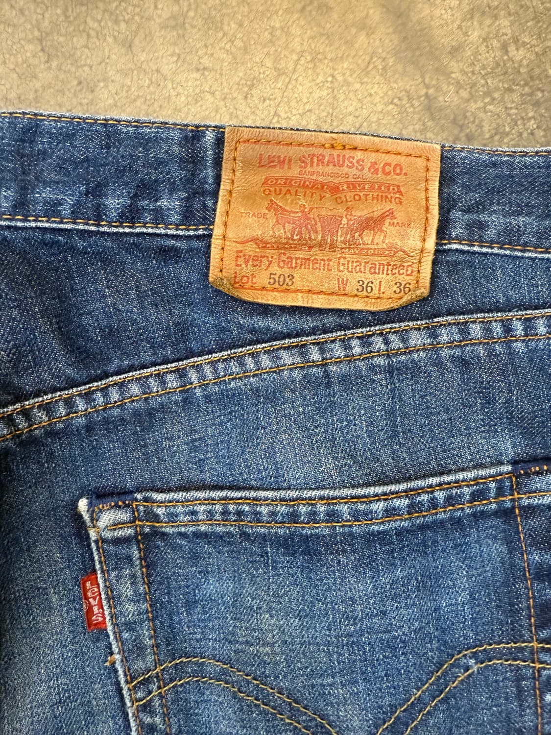 리바이스 503(36) 루즈핏 상품이미지6