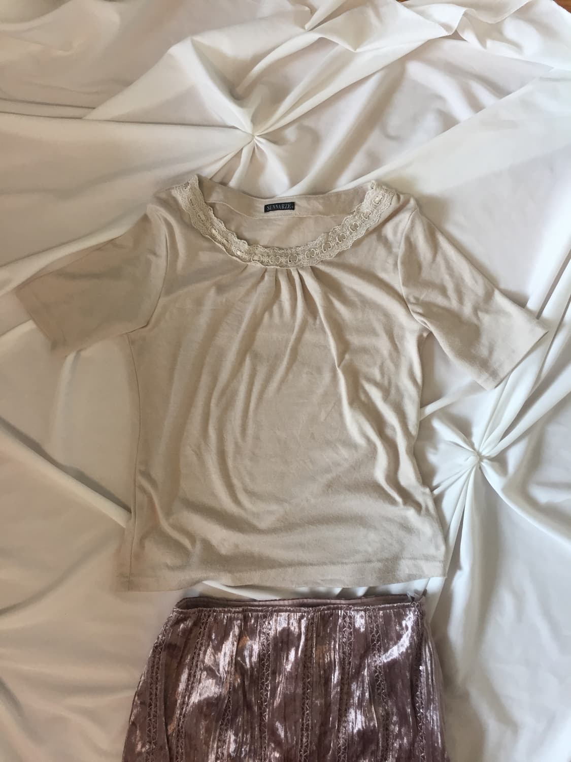 레이스 티셔츠 상품이미지5