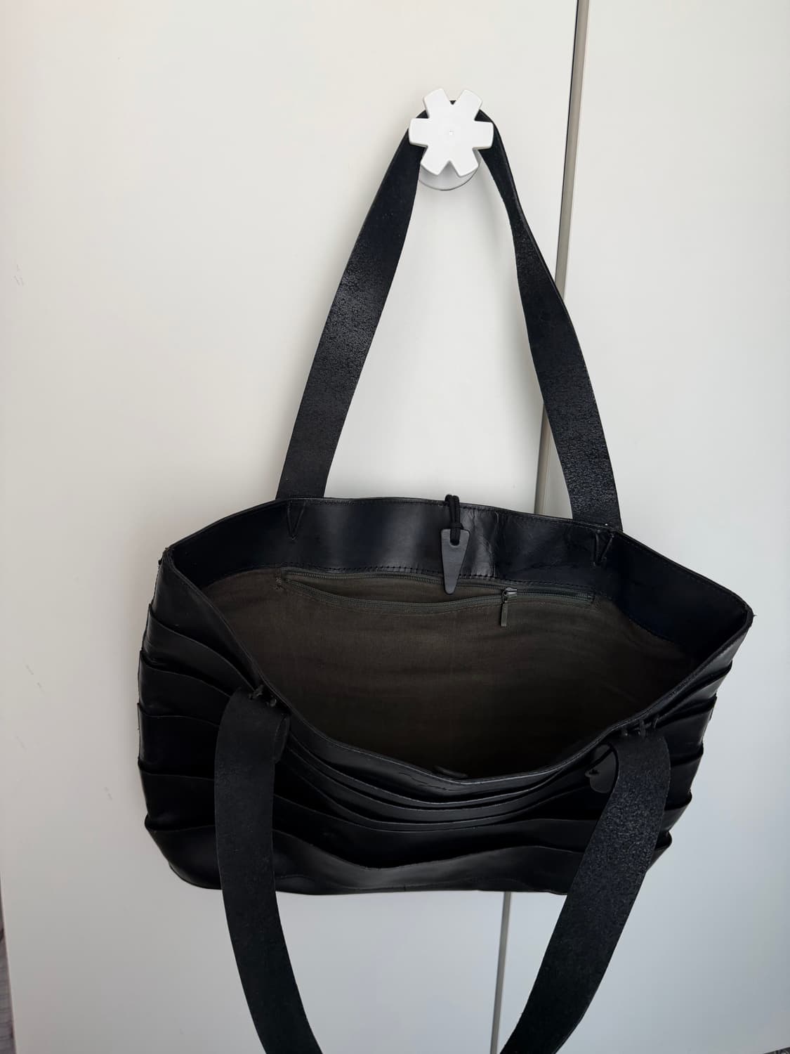 Yohji Yamomoto leather bag y2k/ 요지 야마모토 상품이미지2