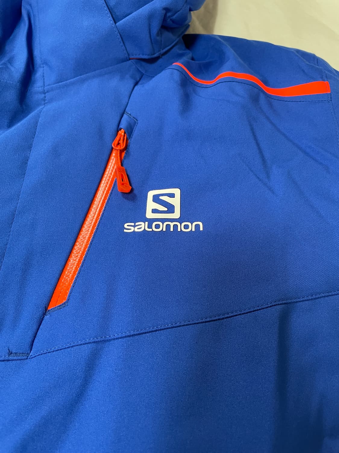 살로몬 스키복 상의 M 블루 새제품 상품이미지2