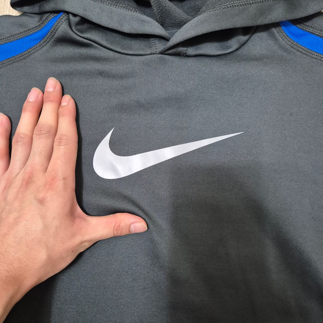 나이키 써마핏 빅 스우시 로고 기능성 후드티 상품이미지5