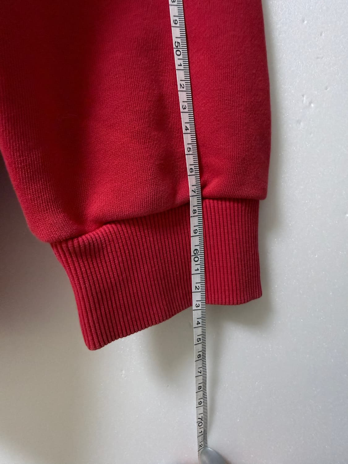 다이나핏(DYNAFIT) 배색 맨투맨 블랙&레드 95 데일리 상품이미지8