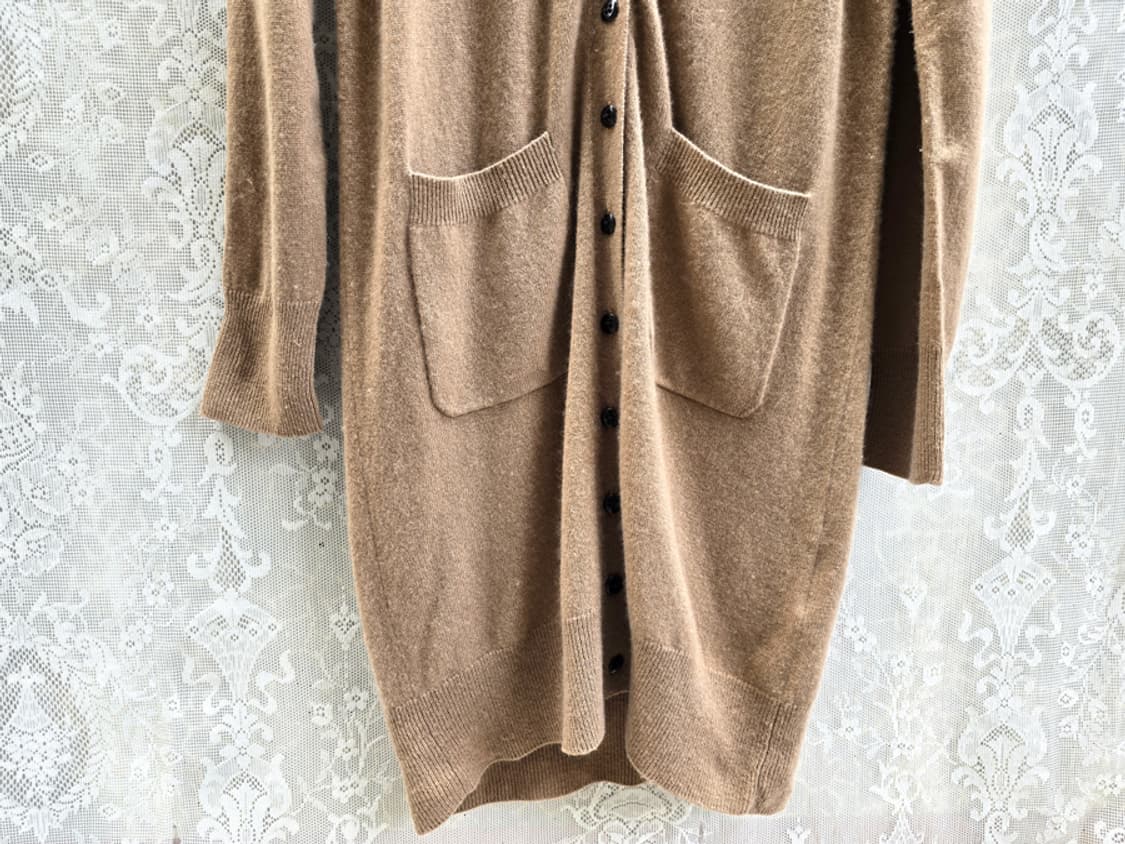 캐시미어 40% 울 60% 롱 가디건 상품이미지3