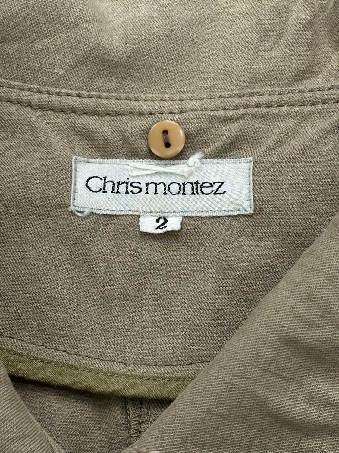 2)Chris montez 빈티지 그런지 무드 워시드 베스트 상품이미지3