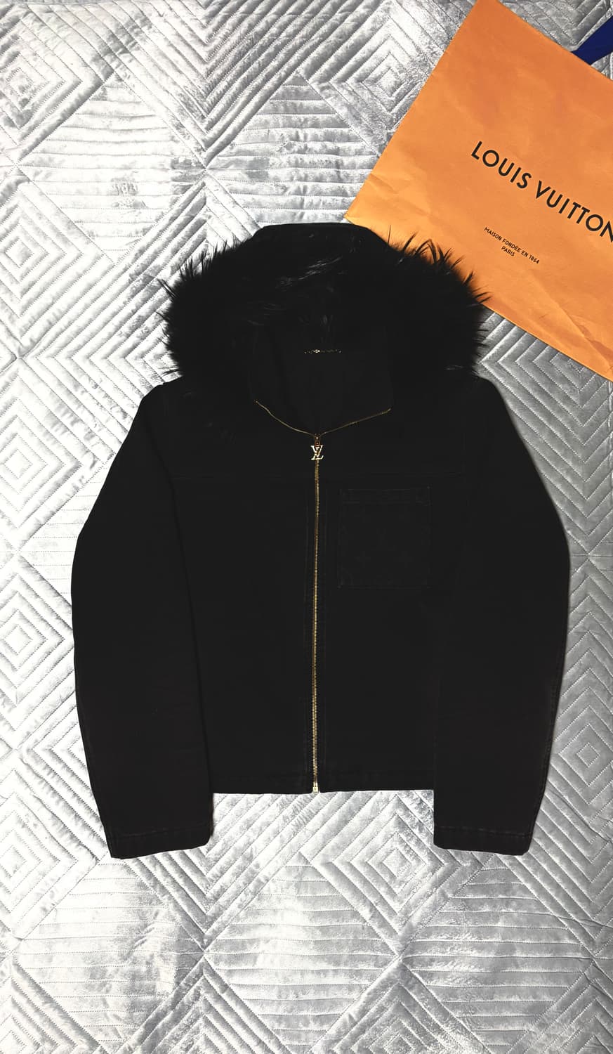 루이비통 데님 퍼 자켓 상품이미지3