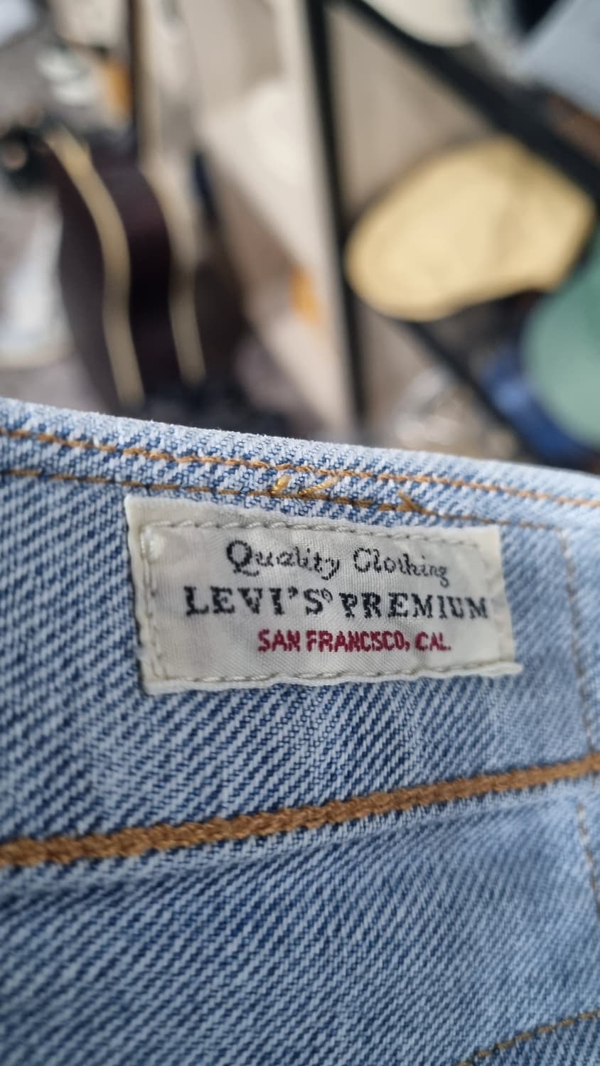 리바이스 프리미엄  501 연청바지 리버스데님 30~31 상품이미지2