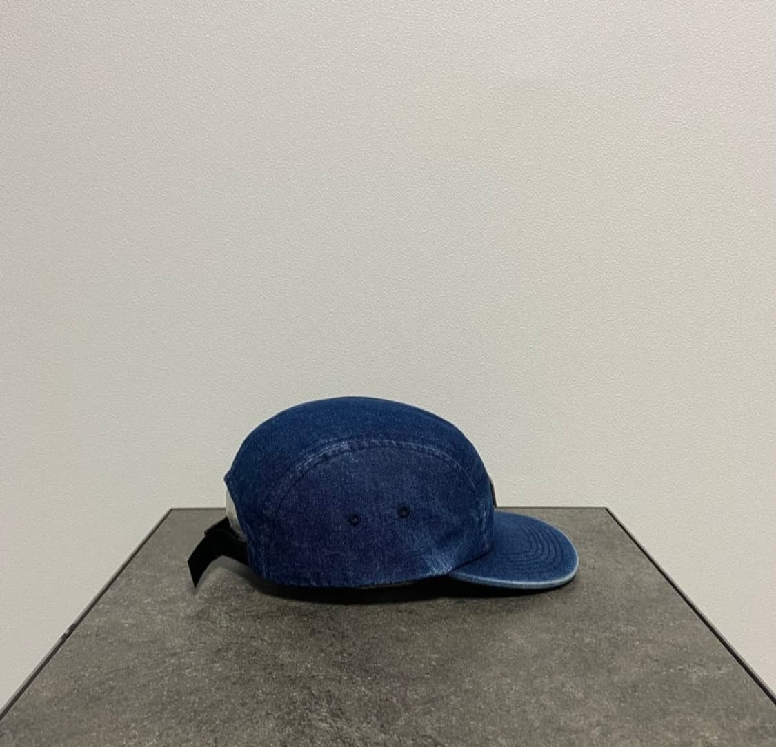 슈프림 워시드 데님 박스로고 캠프캡 모자 상품이미지3