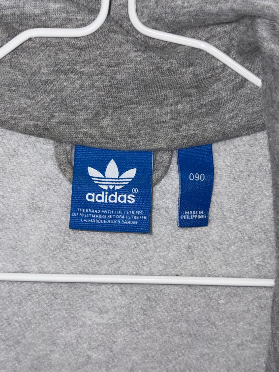 adidas 아디다스 파이어버드 빅로고 스웻 집업 져지 상품이미지5