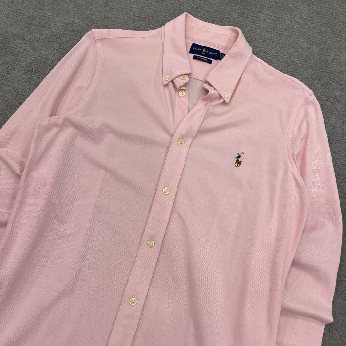 L 폴로 랄프로렌 핑크 옥스포드 셔츠 상품이미지2