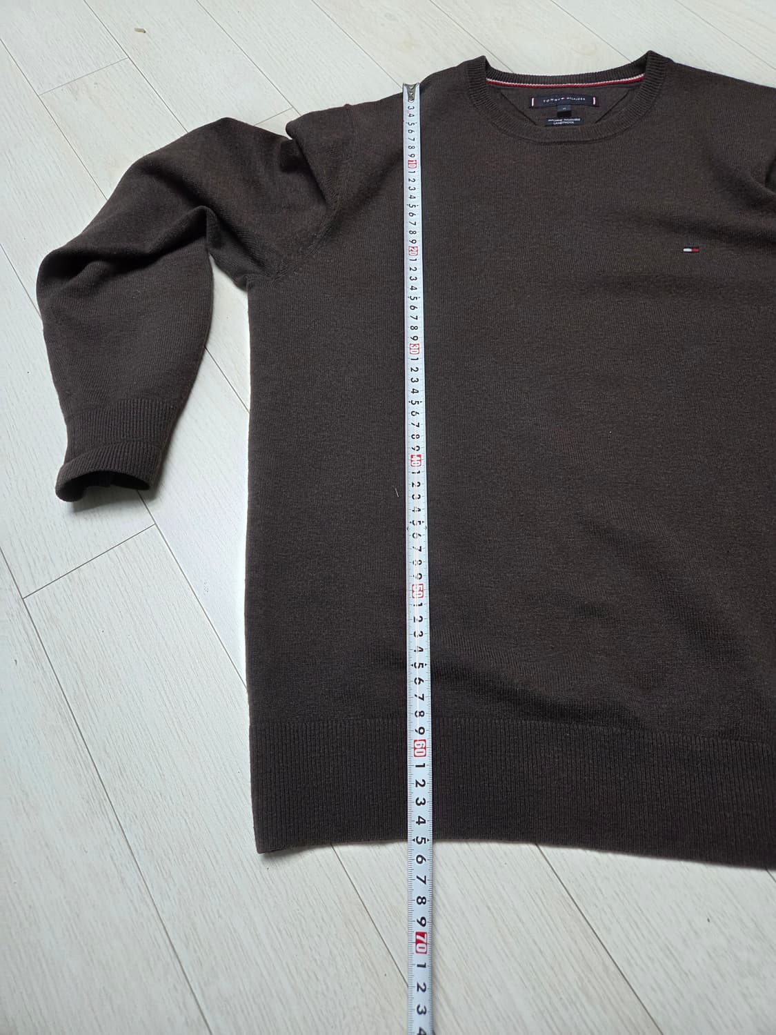 타미힐피거 램스울100%  남성 니트 MㅡL사이즈 상품이미지5