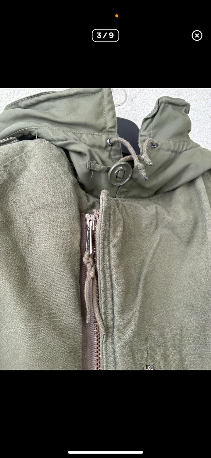 90s 캐나다군 빈티지 탱커 자켓(XL) 상품이미지3