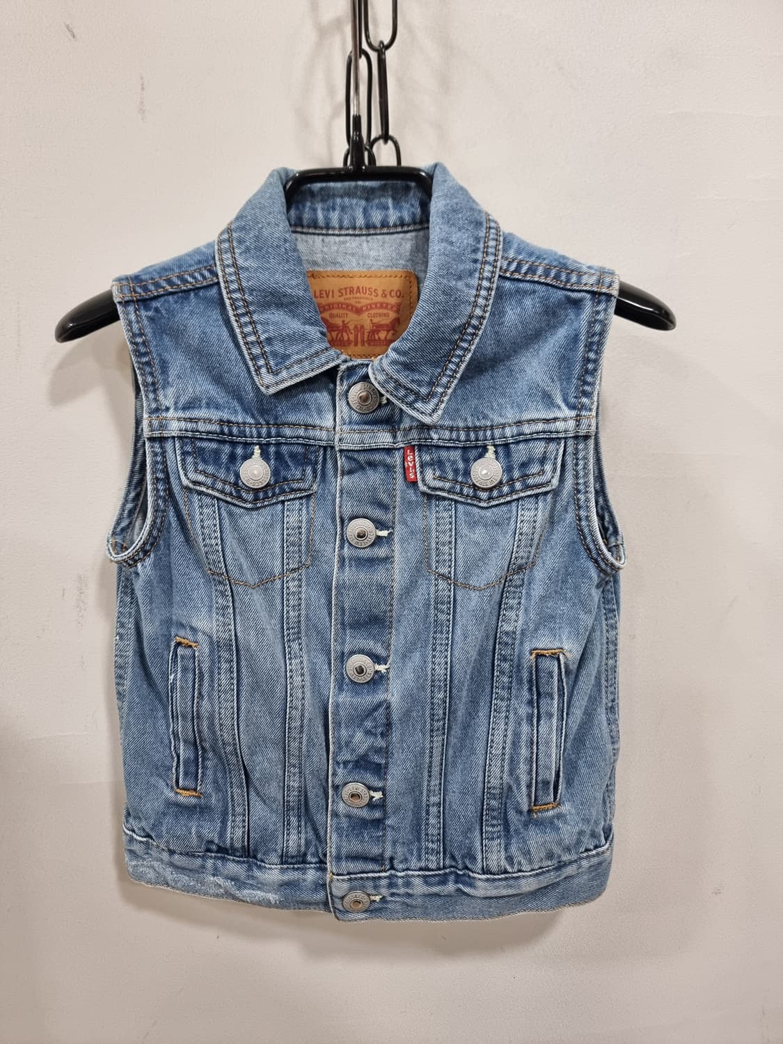 리바이스 키즈 데님 베스트 (D62 상품이미지1